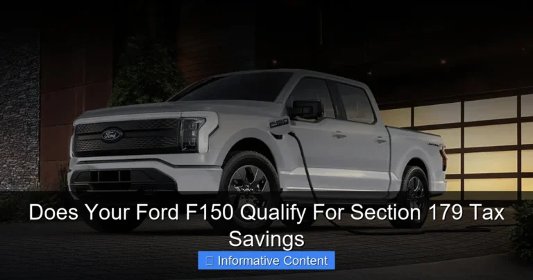Does Your Ford F150 Qualify For Section 179 Tax Savings