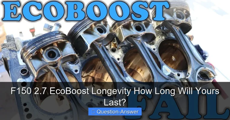 F150 2.7 EcoBoost Longevity How Long Will Yours Last?