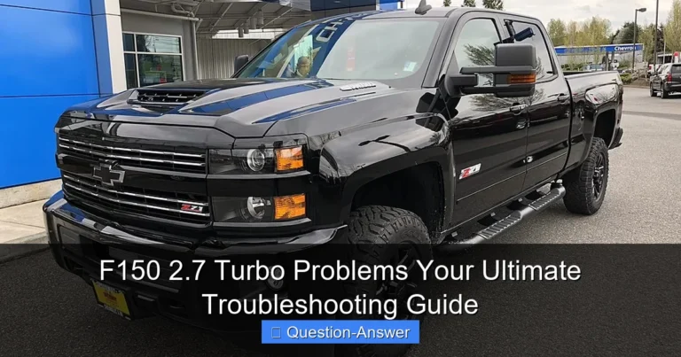 F150 2.7 Turbo Problems Your Ultimate Troubleshooting Guide