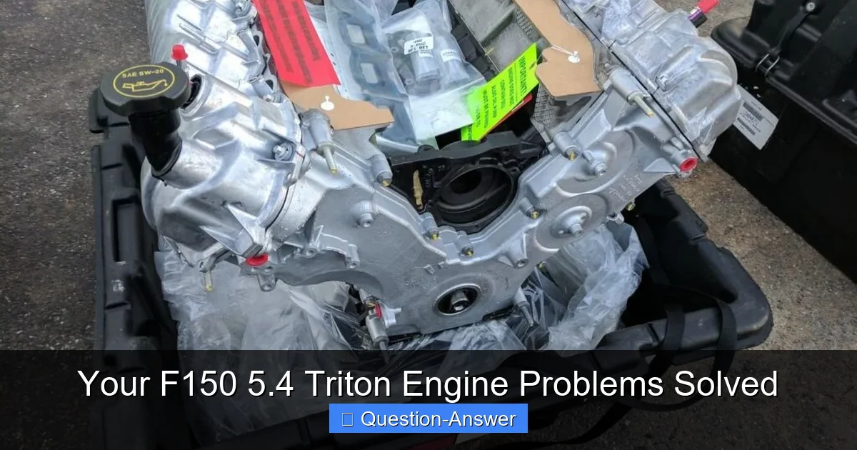 Your F150 5.4 Triton Engine Problems Solved