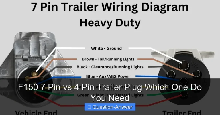 F150 7 Pin vs 4 Pin Trailer Plug Which One Do You Need