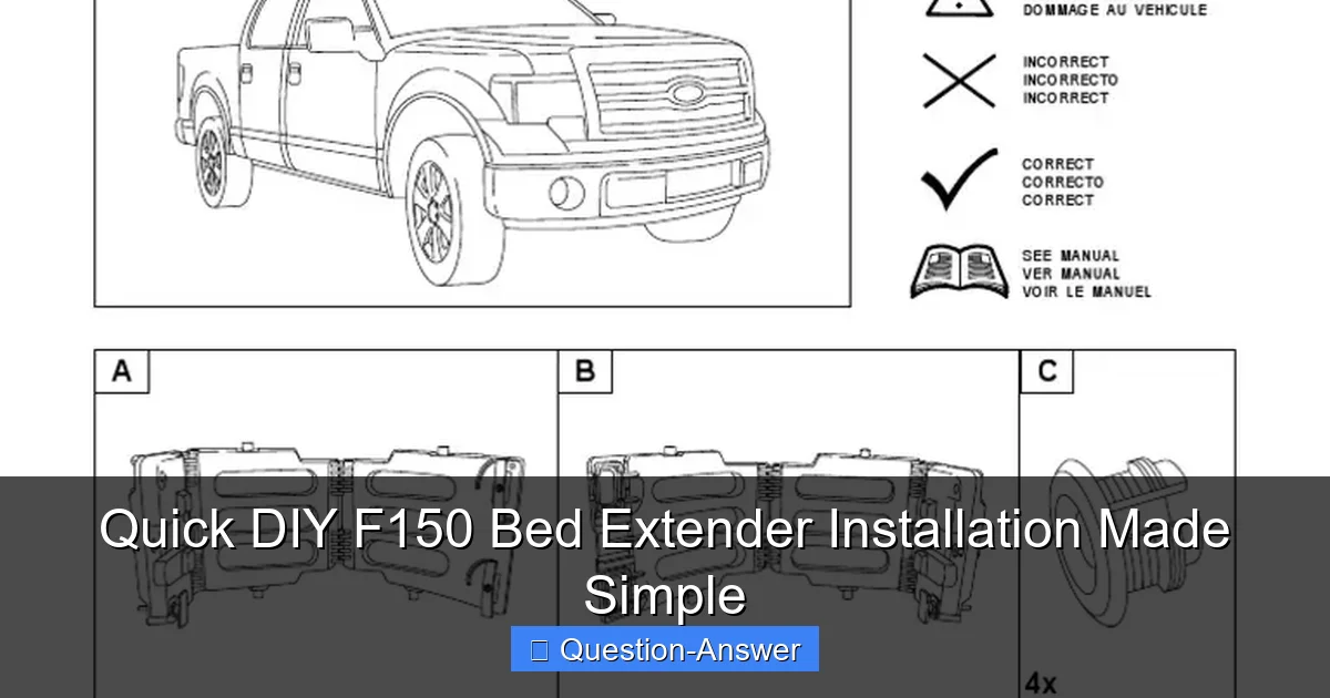 Quick DIY F150 Bed Extender Installation Made Simple
