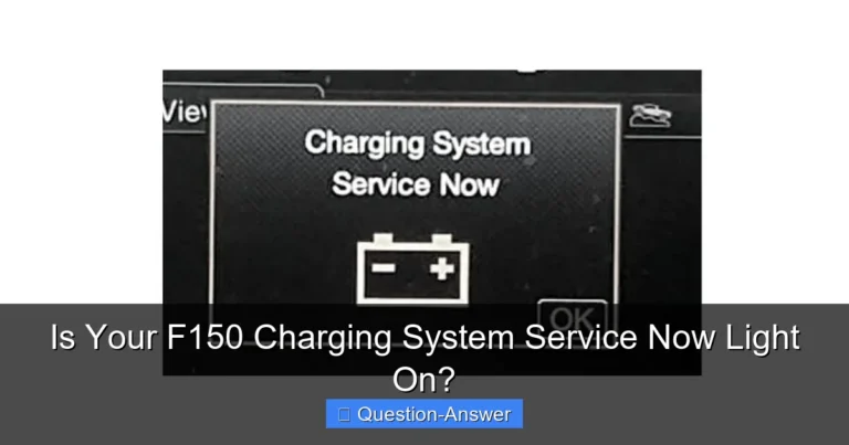 Is Your F150 Charging System Service Now Light On?
