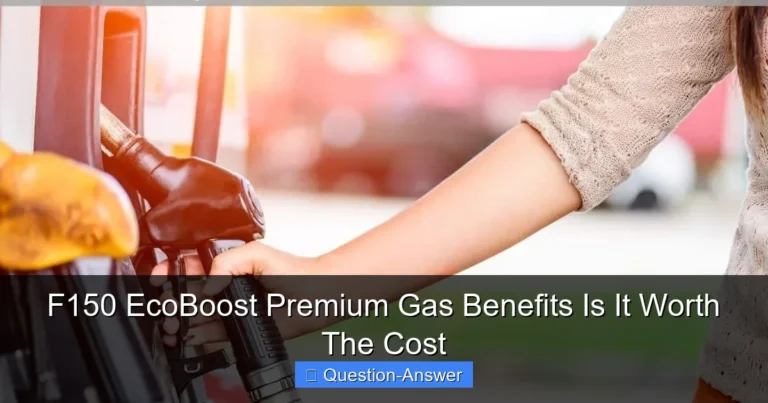 F150 EcoBoost Premium Gas Benefits Is It Worth The Cost