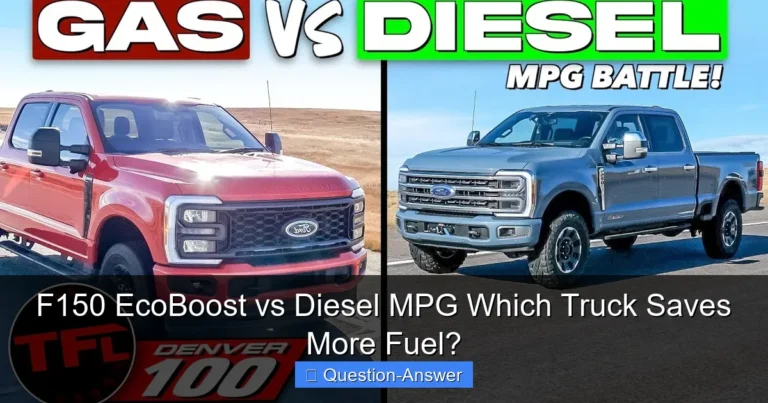 F150 EcoBoost vs Diesel MPG Which Truck Saves More Fuel?