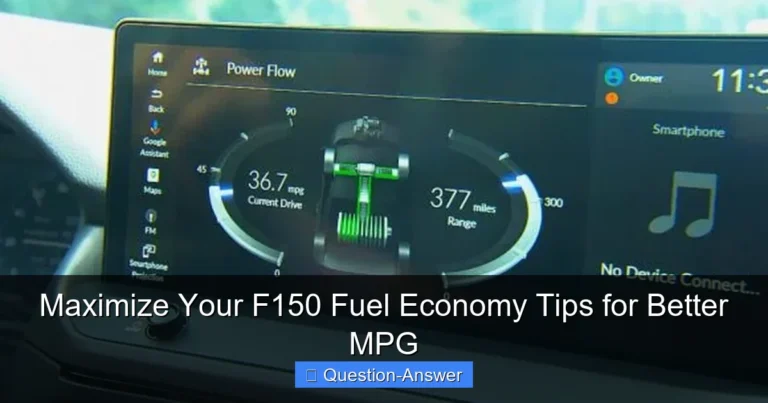Maximize Your F150 Fuel Economy Tips for Better MPG