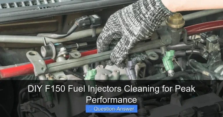 DIY F150 Fuel Injectors Cleaning for Peak Performance