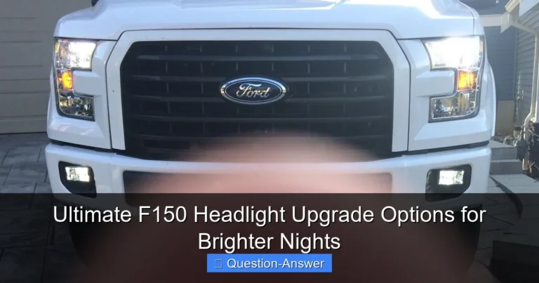 Ultimate F150 Headlight Upgrade Options for Brighter Nights
