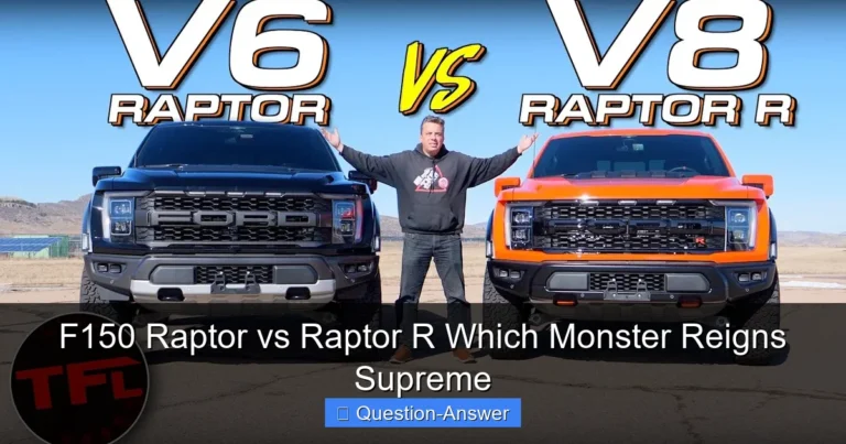 F150 Raptor vs Raptor R Which Monster Reigns Supreme
