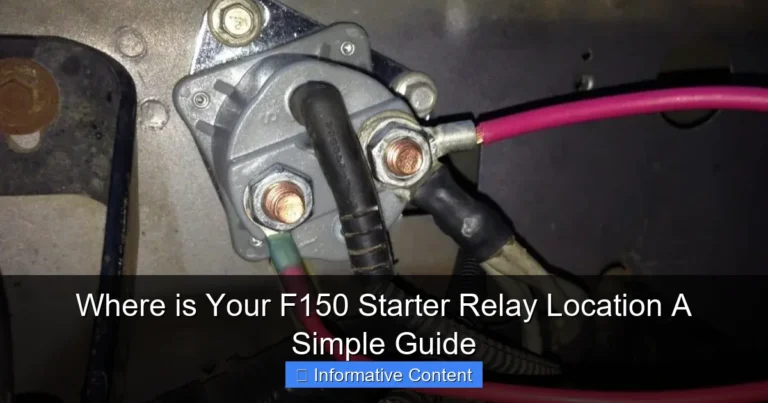 Where is Your F150 Starter Relay Location A Simple Guide