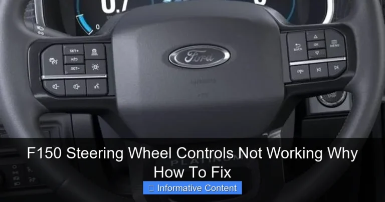 F150 Steering Wheel Controls Not Working Why How To Fix