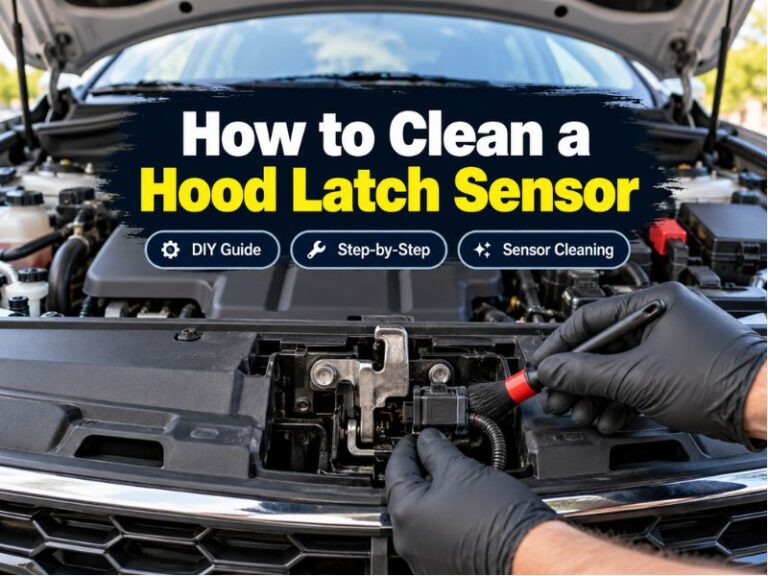 How to Clean a Hood Latch Sensor: A Simple Step-by-Step Guide