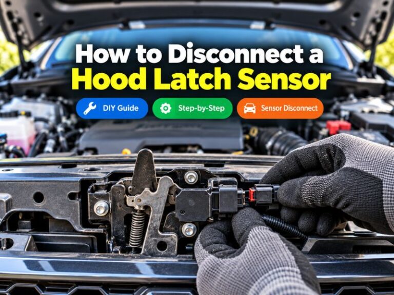 How to Disconnect a Hood Latch Sensor: A Safe Step-by-Step Guide