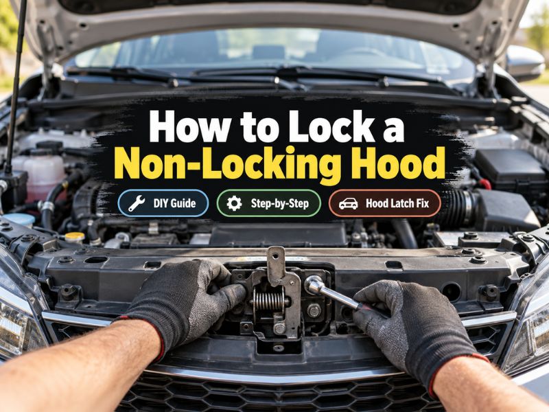 How to Lock a Non Locking Hood: Proper Hood Lock Installation