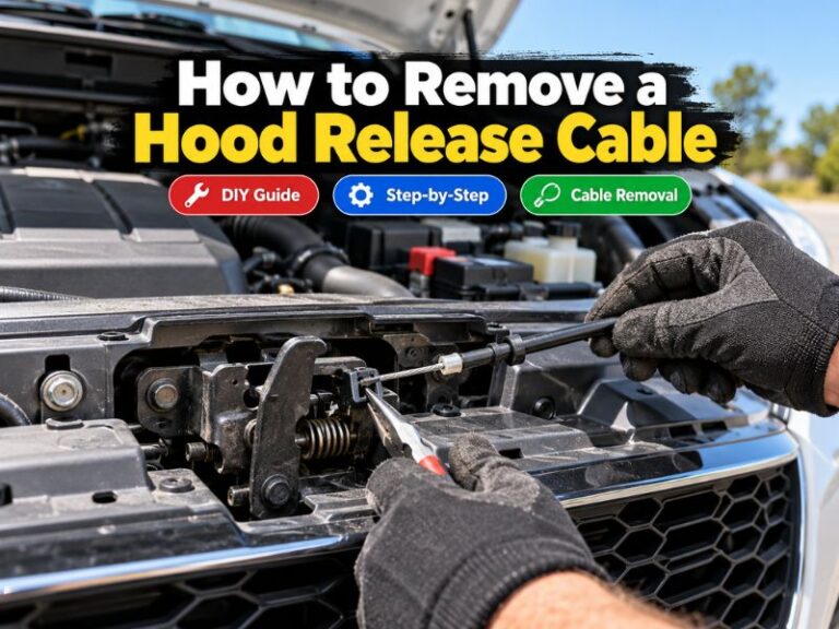 How to Remove a Hood Release Cable: Step-by-Step Guide