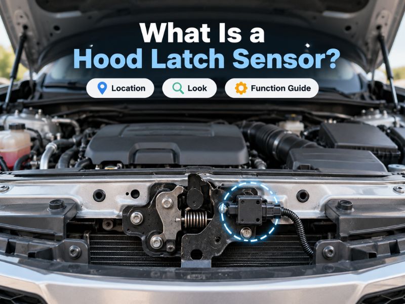 What Is a Hood Latch Sensor? Location, Look & Function Guide