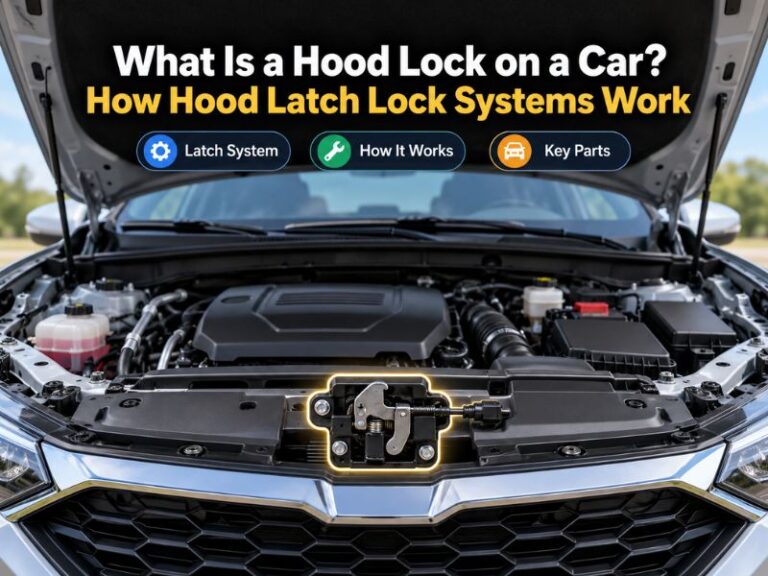 What Is a Hood Lock on a Car? How Hood Latch Lock Systems Work