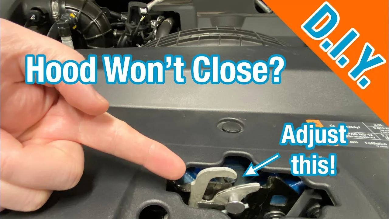 How to adjust a hood latch safely and accurately - how to adjust a hood latch