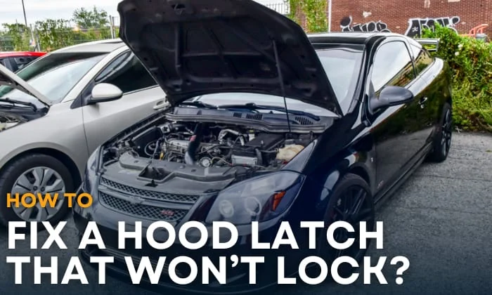 What makes a non-locking hood secure - how to lock a non locking hood