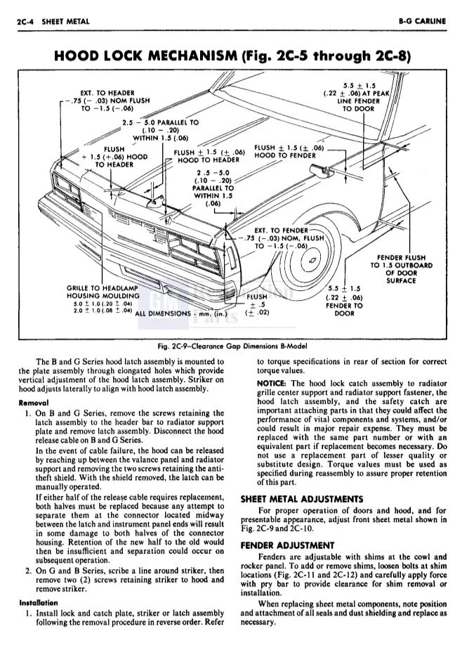 How to check the finished installation - how to lock a non locking hood