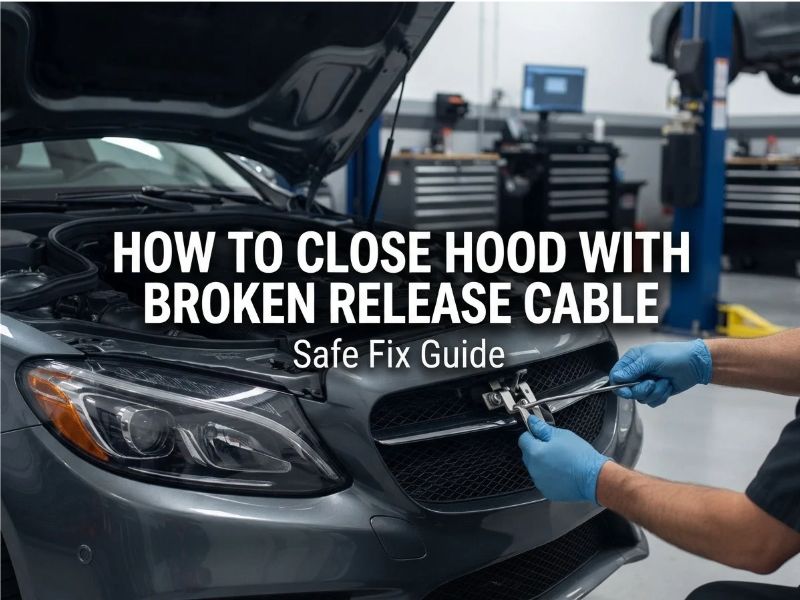 How to Close Hood With Broken Release Cable: Safe Fix Guide