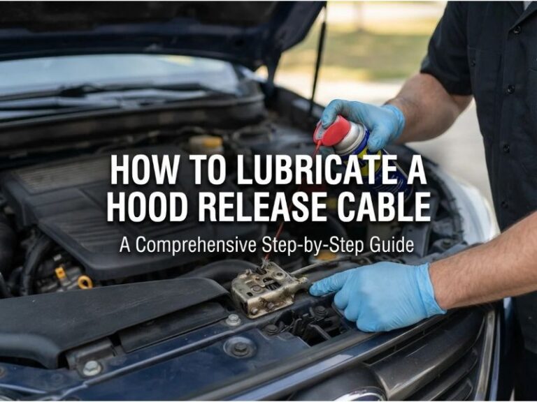 How to Lubricate a Hood Release Cable: Step-by-Step Guide