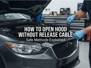 How to Open Hood Without Release Cable: Safe Methods Explained