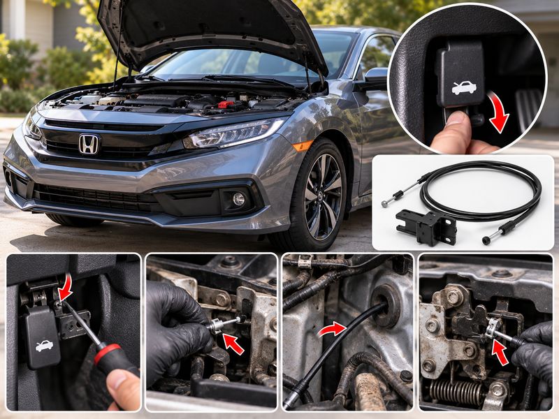 How to Replace Hood Release Cable on Honda Civic: Easy DIY Guide