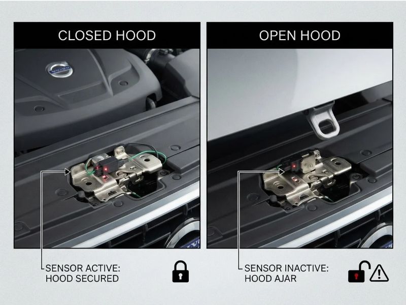 What Does the Volvo XC60 Hood Latch Sensor Do?